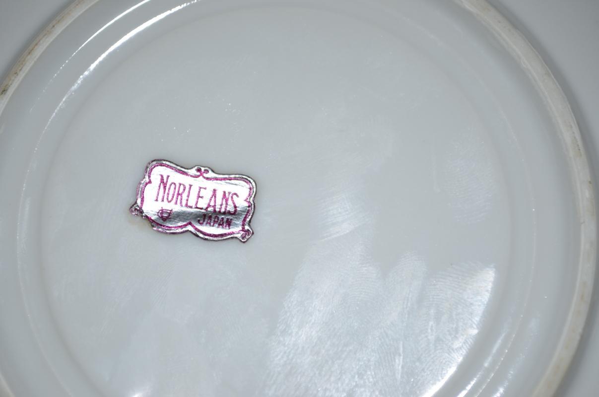 Norleans Green Flowerd Saucer