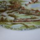 Currier & Ives Home in the Wilderness Plate