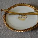 Vintage Limoges Porcelain Brooch Fragonard