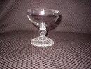 Anchor Hocking Bubble Foot Clear ChampagneTall Sherbet