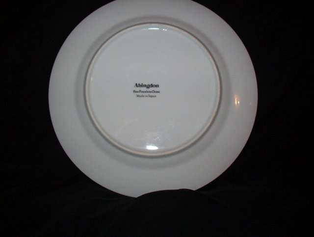 Japan China Abingdon Dinner Plate