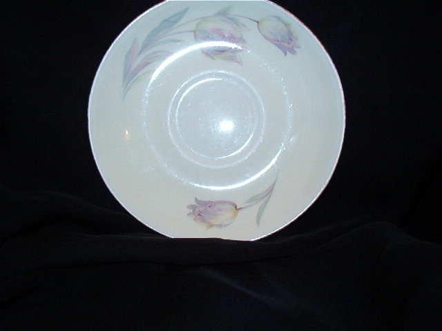 Homer Laughlin Tulip Eggshell Nautilus Saucer