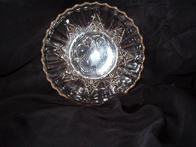 Federal Glass Pioneer Clear Round Bowl