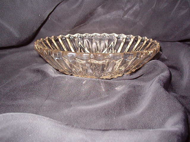 Federal Glass Pioneer Clear Round Bowl