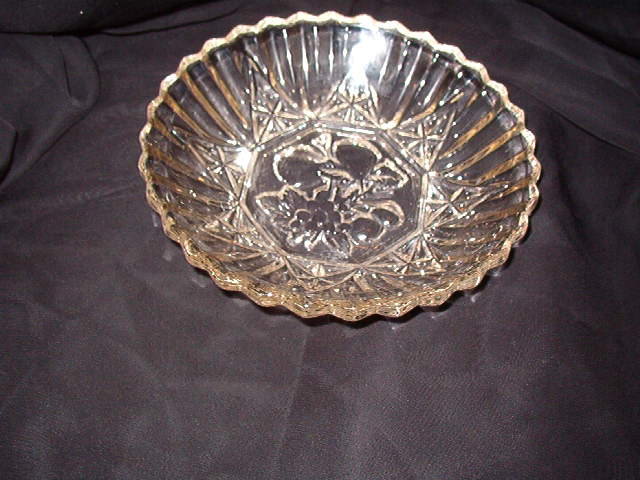 Federal Glass Pioneer Clear Round Bowl