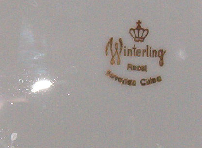 Winterling Bavaria Wig163 Bread & Butter Plate