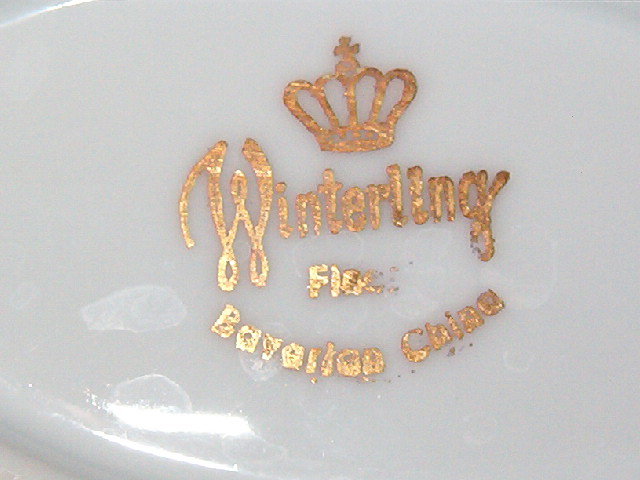 Winterling Bavaria Wig163 Oval Platter