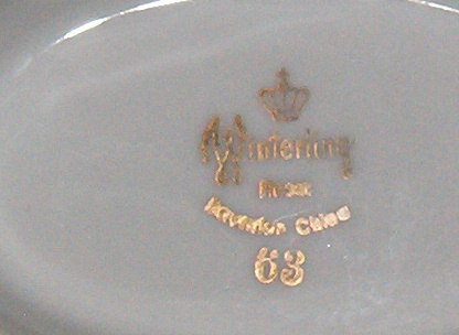 Winterling Bavaria Wig163 Gravy Boat