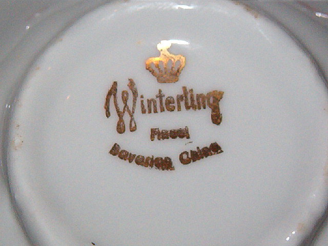 Winterling Bavaria Wig163 Cup & Saucer