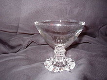 Anchor Hocking Boopie Clear Tall Champagne/Sherbet