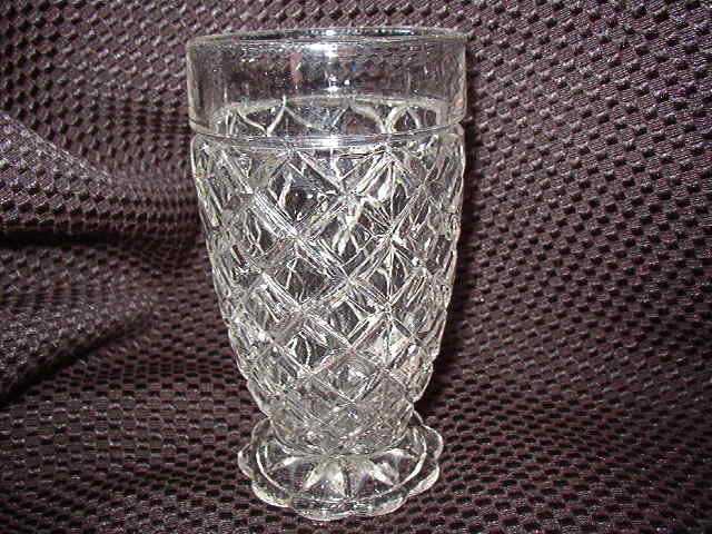 Anchor Hocking Waterford Footed Tumbler