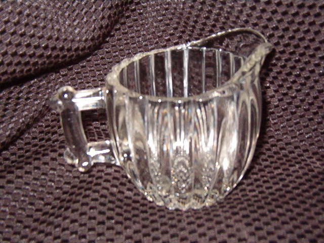 Jeannette Glass National Creamer