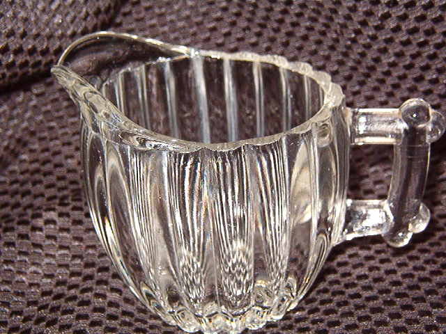 Jeannette Glass National Creamer