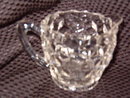 Jeannette Glass Cube Creamer