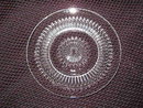 Jeannette Glass Anniversary Clear Bread & Butter Plate