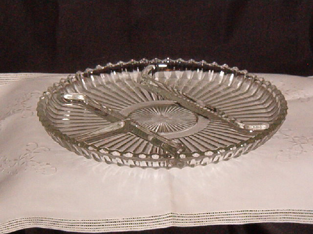 Libbey Rock Sharpe #5331 Relish Tray