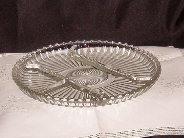Libbey Rock Sharpe #5331 Relish Tray