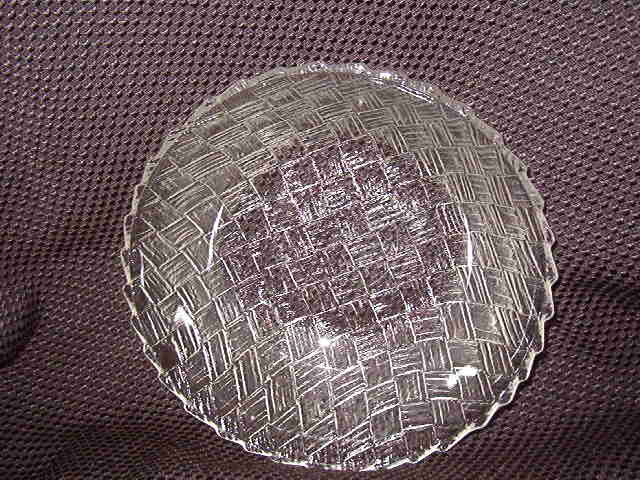 Indiana Glass Weavetex Clear Bowl
