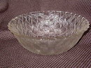 Indiana Glass Weavetex Clear Bowl