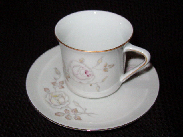 Johann Haviland Dawn Rose Cup & Saucer