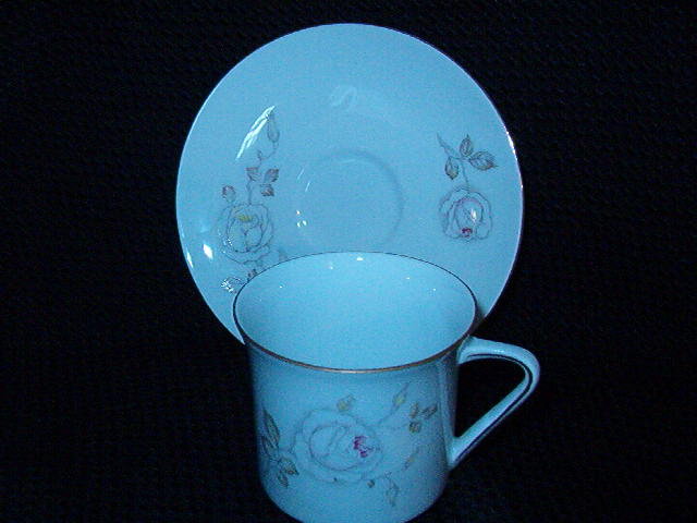 Johann Haviland Dawn Rose Cup & Saucer