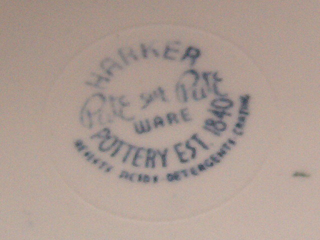 Harker Corinthian Teal Cup & Saucer