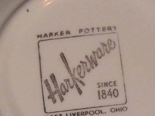 Harker Corinthian Teal Fruit Dessert Bowl