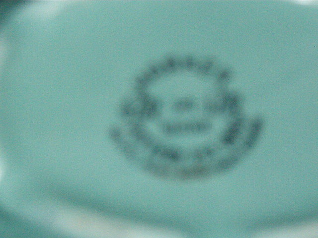 Harker Corinthian Teal Gravy Boat