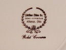 Lifetime China Gold Crown Salad Plate