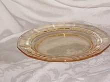 Fostoria Fairfax Topaz Salad Plate