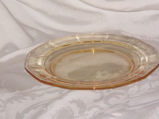 Fostoria Fairfax Topaz Salad Plate