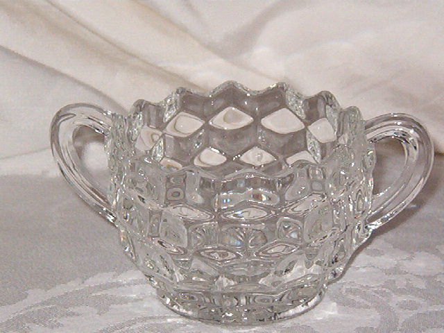 Fostoria American Clear Open Sugar