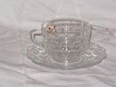 Federal Glass Yorktown Cup & Saucer