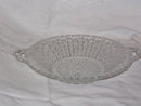 Indiana Glass Honeycomb Handled Relish Dish