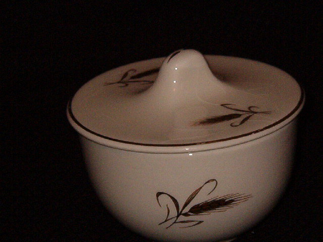 Salem China Royal Joci Sugar Bowl w/lid