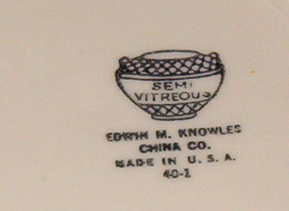 Edwin Knowles Golden Wheat Bread & Butter Plate