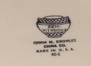 Edwin Knowles Golden Wheat Bread & Butter Plate