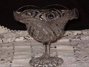 Imperial Glass Hobstar Flared Jam/Jelly Open