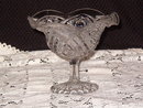 Imperial Glass Hobstar Flared Jam/Jelly Open