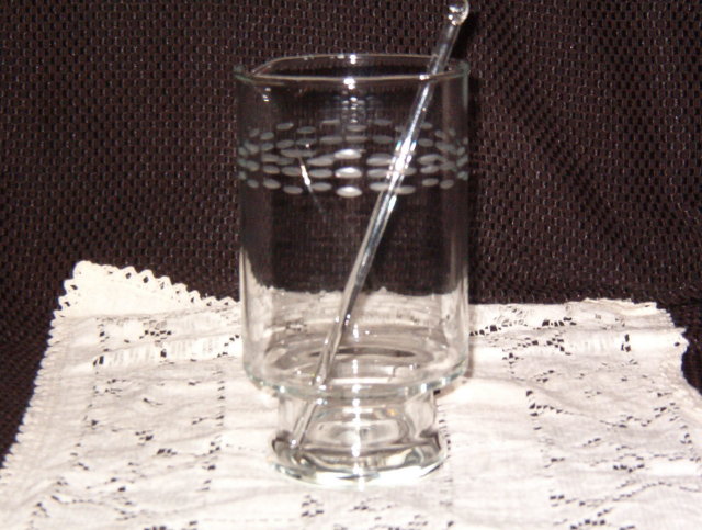 Princes House Crystal Heritage Beverage Server w/Stir Stick