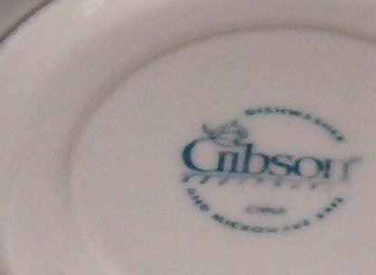 Gibson Designs Fruit Cup & Saucer