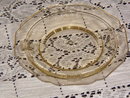 Hazel Atlas Roxana Amber Bread & Butter Plate