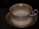 Wedgwood Columbia Sage Green Footed Cup & Saucer