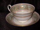 Wedgwood Columbia Sage Green Footed Cup & Saucer