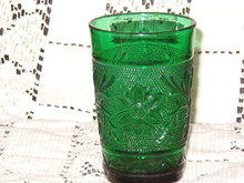 Anchor Hocking Sandwich Forest Green Juice
