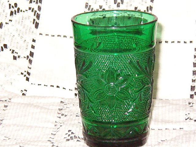 Anchor Hocking Sandwich Forest Green Juice