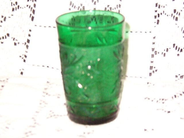 Anchor Hocking Sandwich Forest Green Juice