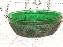 Anchor Hocking Sandwich Forest Green Bowl