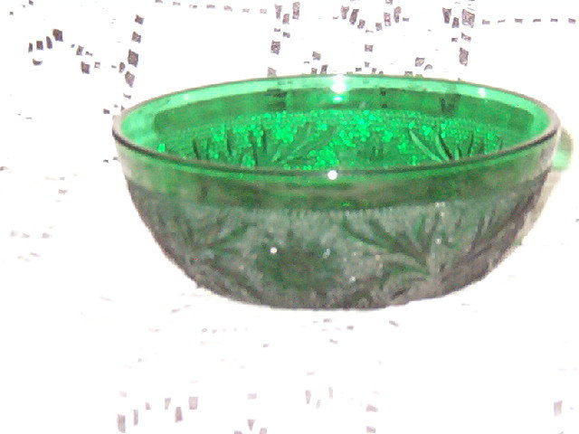 Anchor Hocking Sandwich Forest Green Bowl
