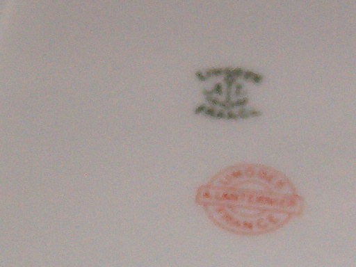 Lanternier Limoges Celery Dish